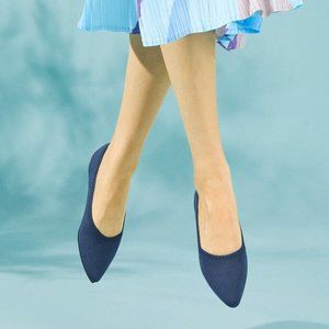 Vivaia - Pointed-toe ballet flats - Deep Denim - Size EU 38 US 7/7.5